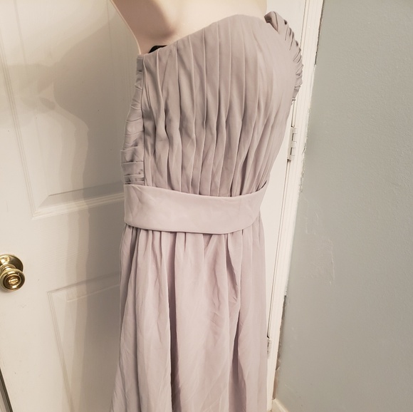 Grey Formal Prom/Wedding Dress - Picture 2 of 7